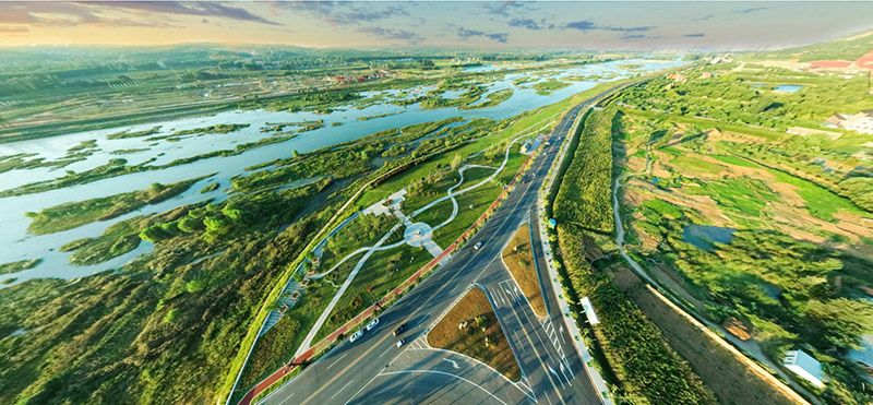 洛河宜陽縣西段生態治理工程